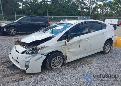 2011 Toyota Prius Two from USA, damaged, VIN JTDKN3DU0B0276786